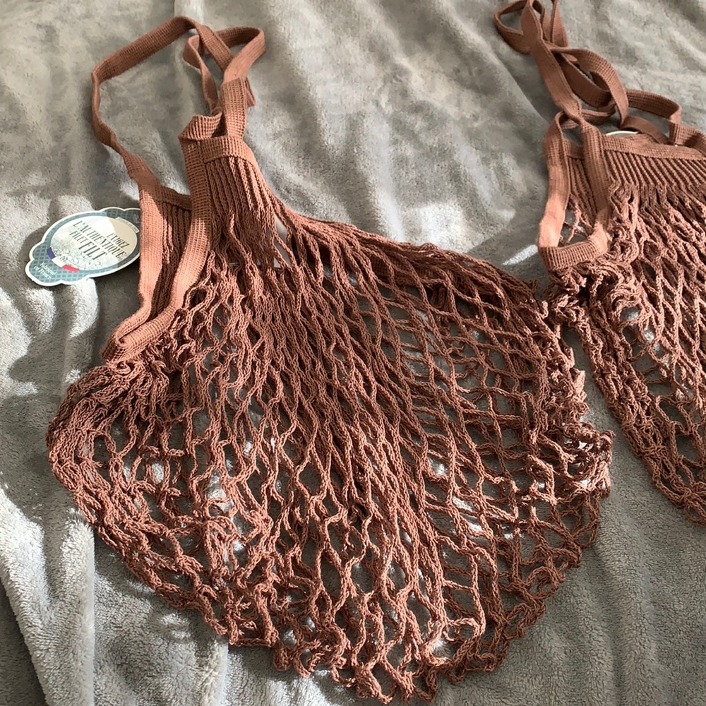 Knitted market bag
